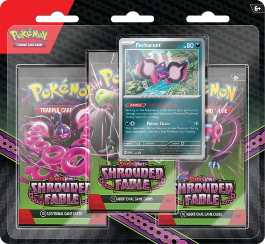 Pokemon TCG: Shrouded Fable 3-Pack Blister (8/2 release)