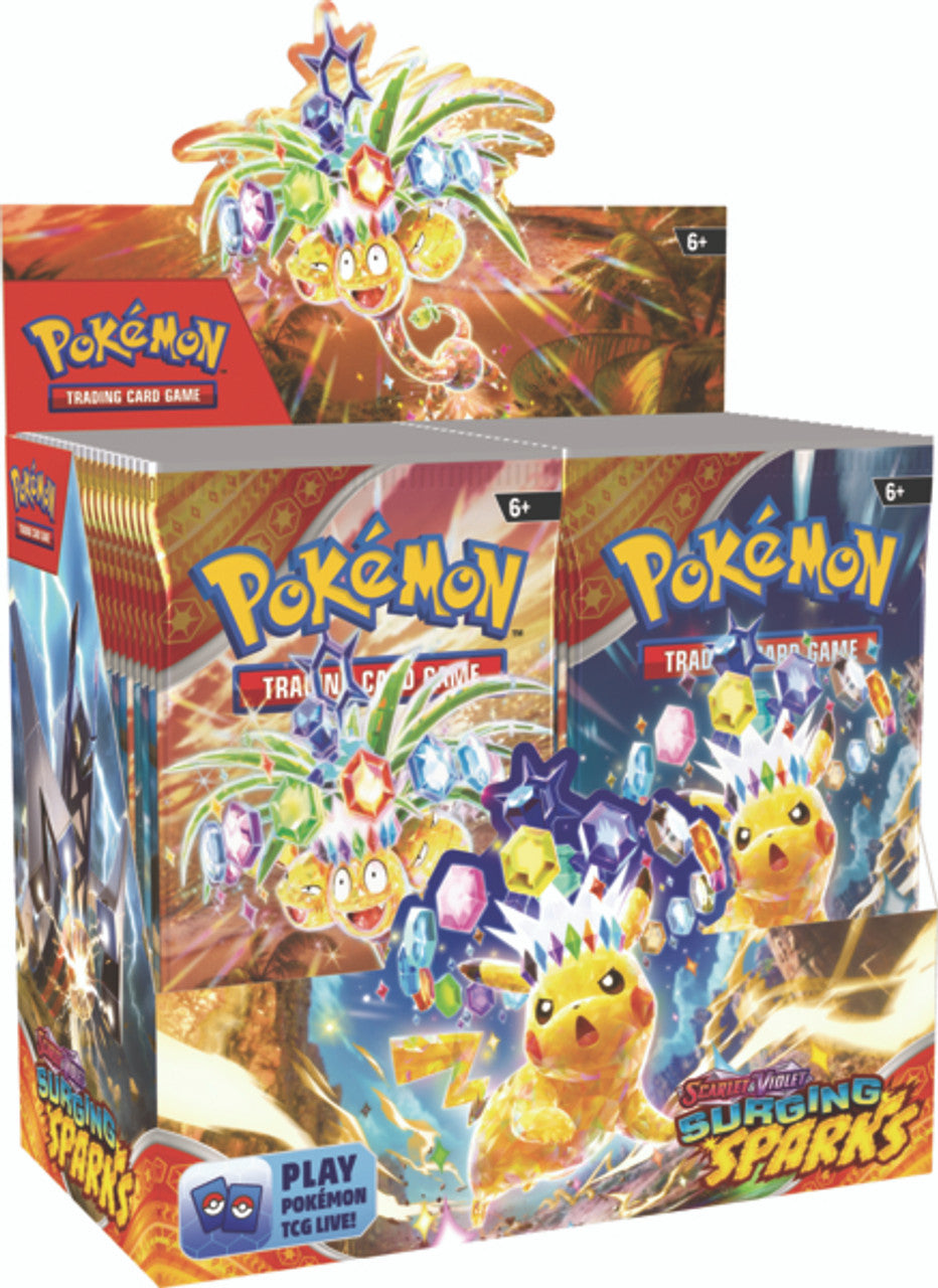 PRE-ORDER Pokémon TCG: Surging Sparks Booster Pack 36ct Display